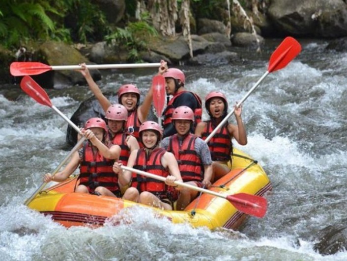 White water rafting Bali